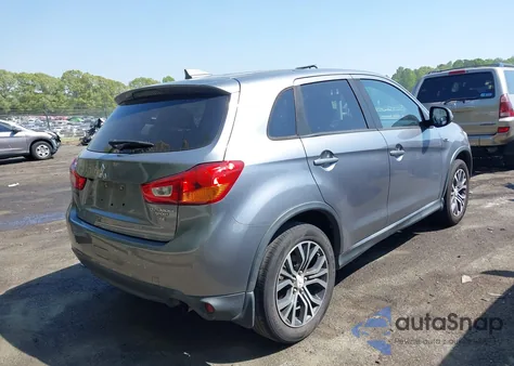 2017 Mitsubishi Outlander Sport 2.4 Se из США, поврежденный, VIN JA4AP3AW4HZ040409